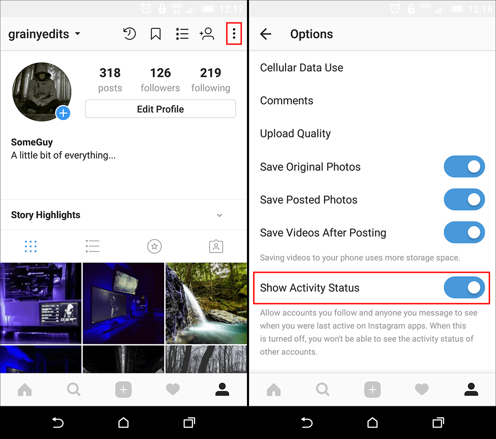 How to Hide Your Activity Status (Active Status) on Instagram.